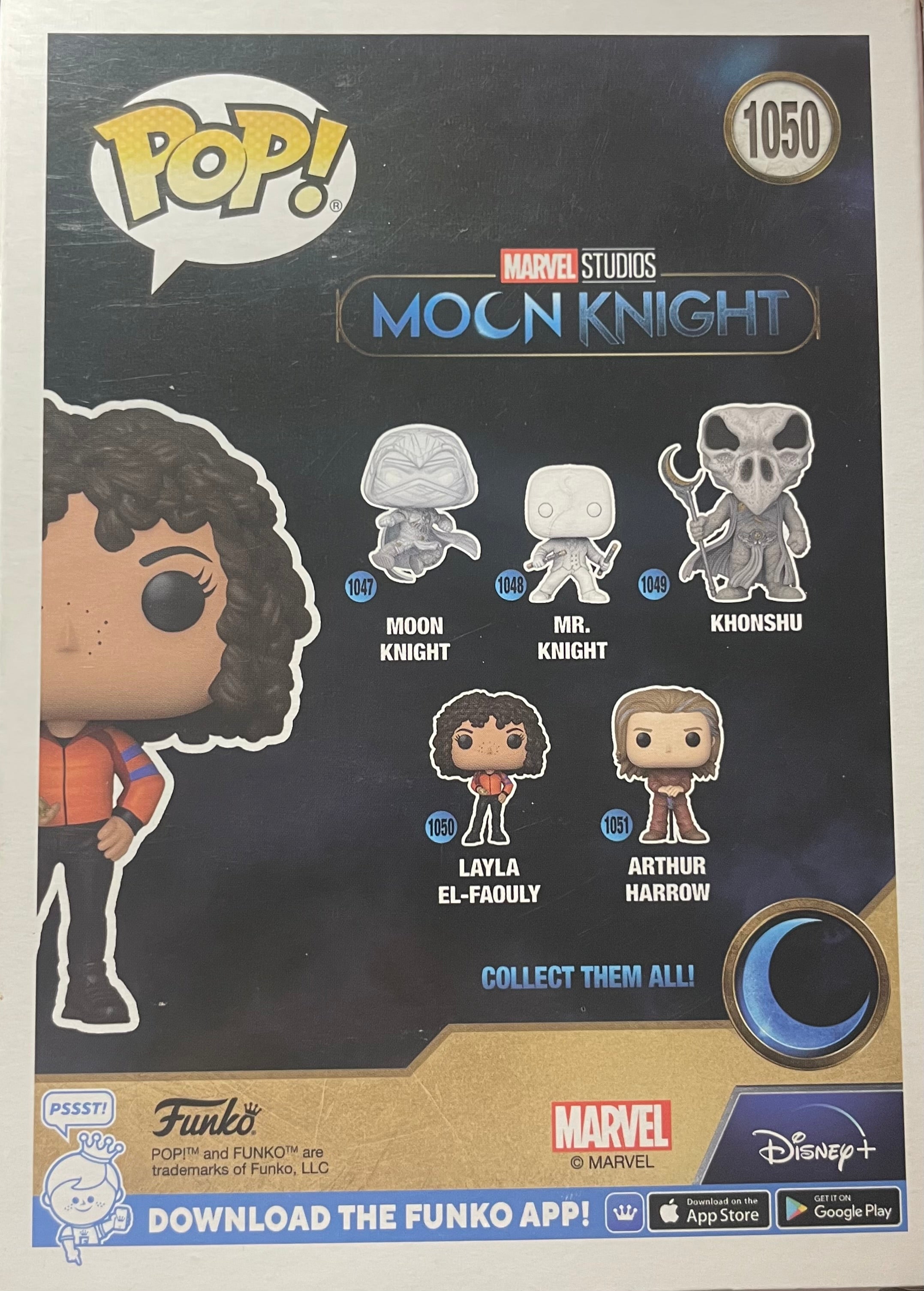 Funko POP! Marvel: Layla El-Faouly #1050 – Moon Knight | Scarlet Scarab Vinyl