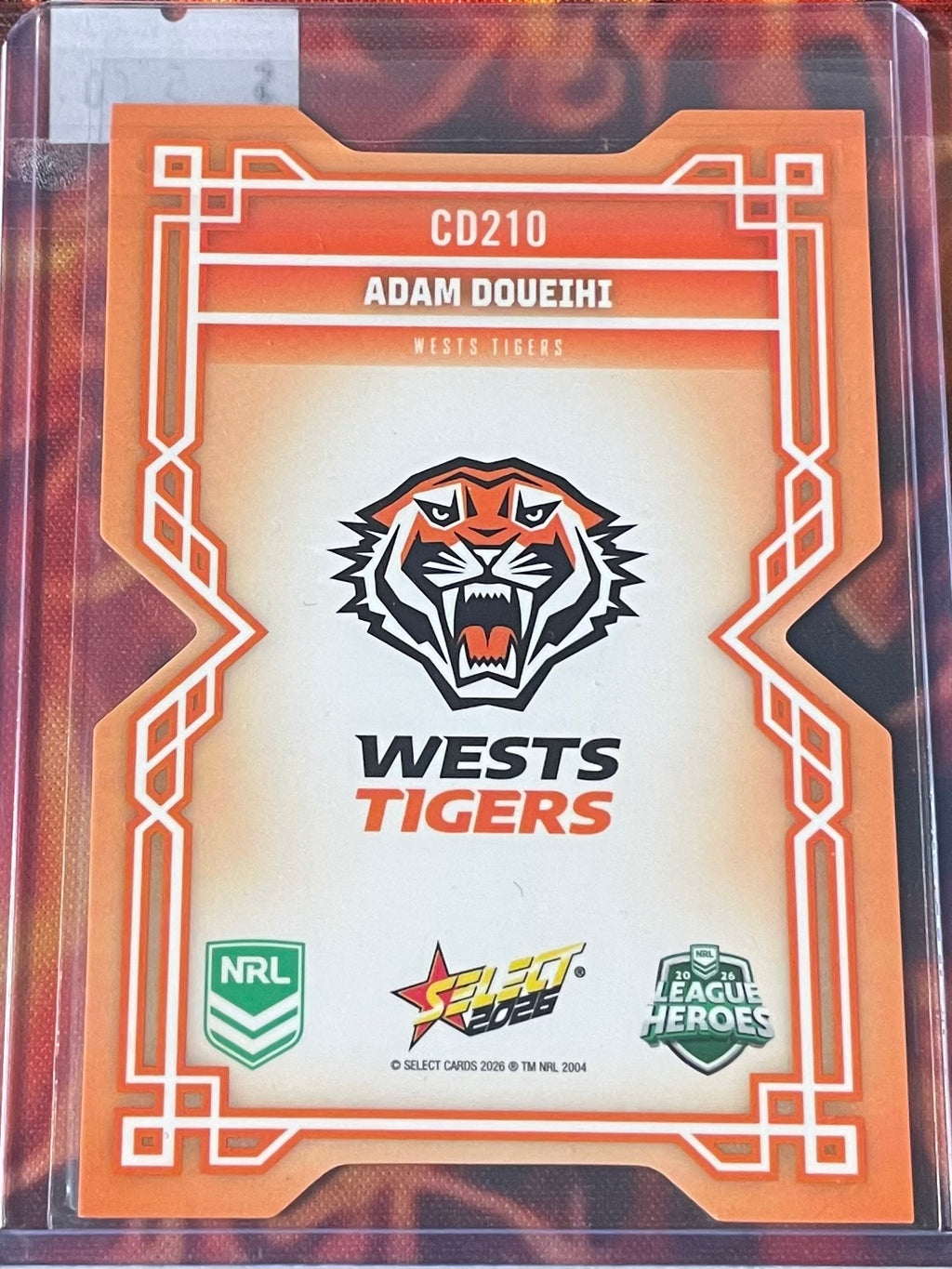 Adam Doueihi Select NRL 2026 DieCut