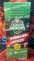 NRL Select League Hero’s Storage Locker Box (5 Retail Packs & 1 Gold Bang Pack Contains 2 Gold Bangs)