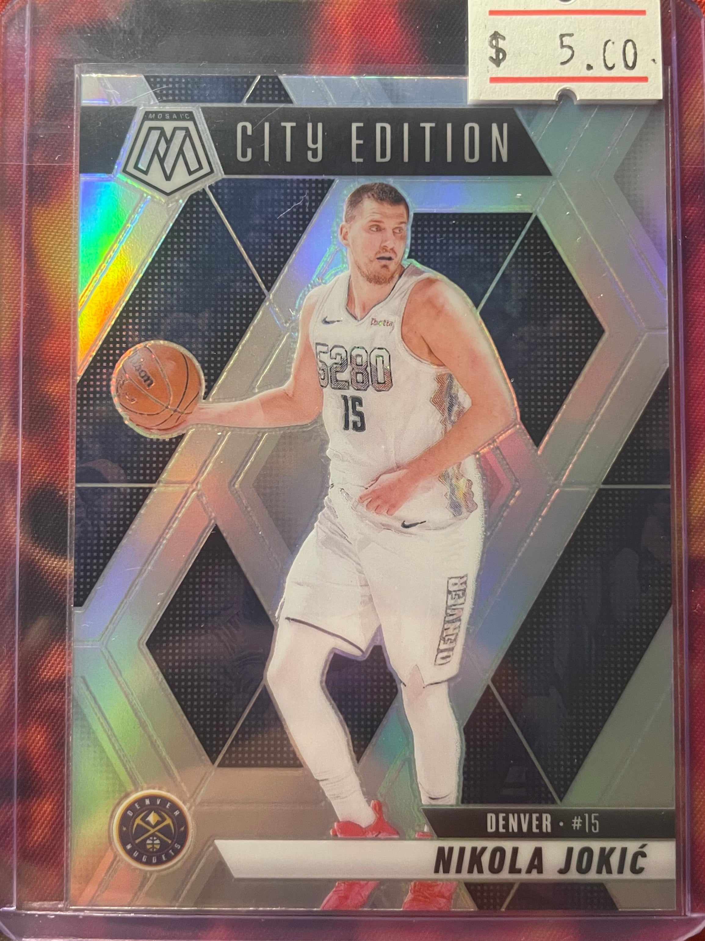 Nikola Jokic Mosaic 24-25 City Edition Silver