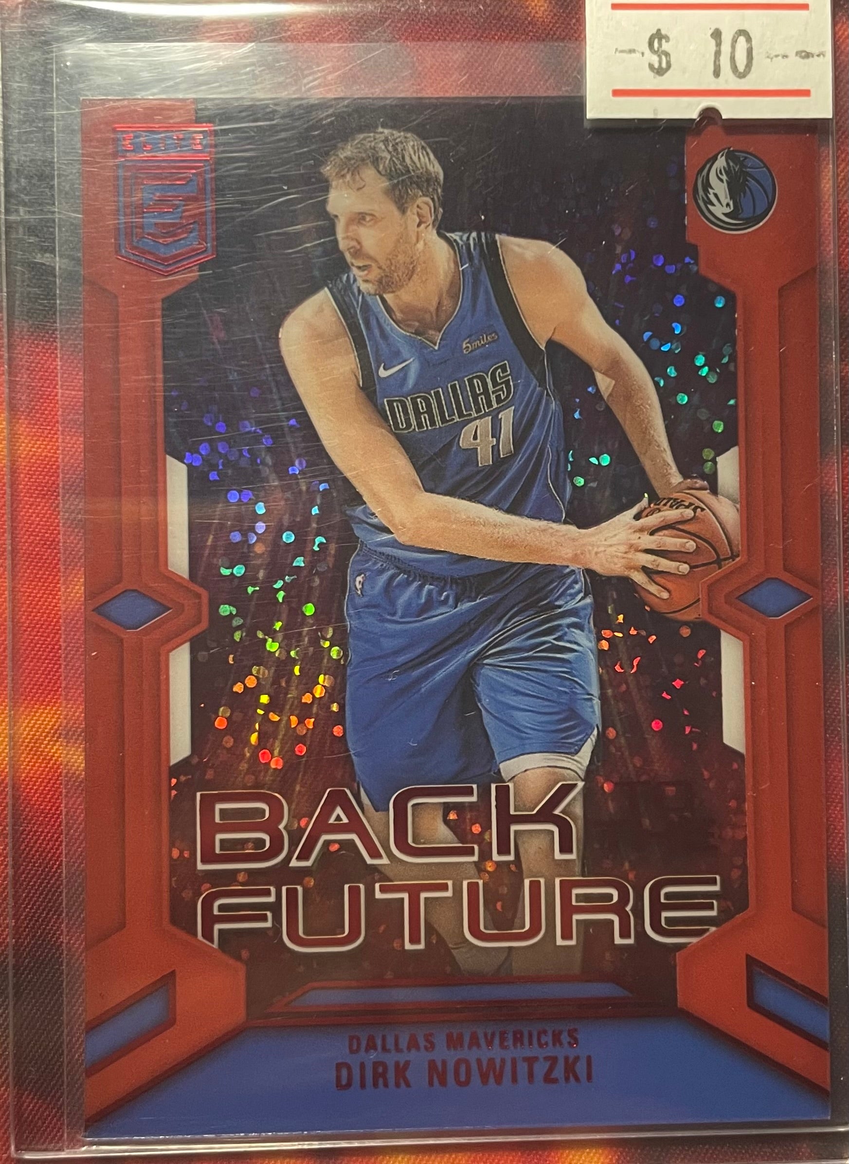 Dirk Nowitzki Elite 23-24 Back to the future Red International