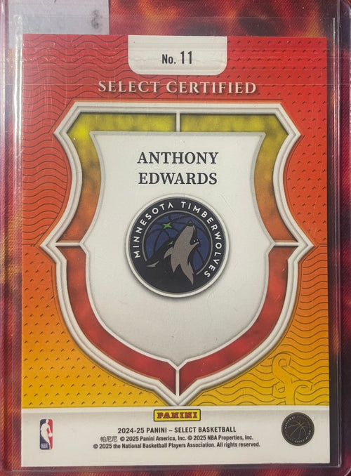 Anthony Edwards Select 24-25 Select Certified