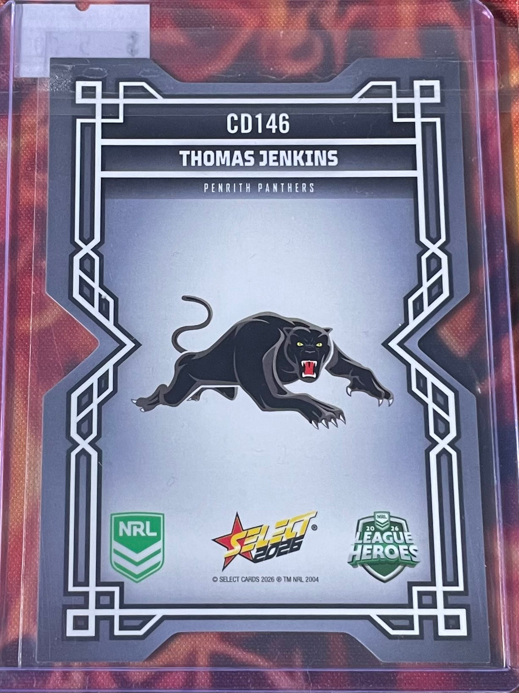 Thomas Jenkins Select NRL 2026 DieCut