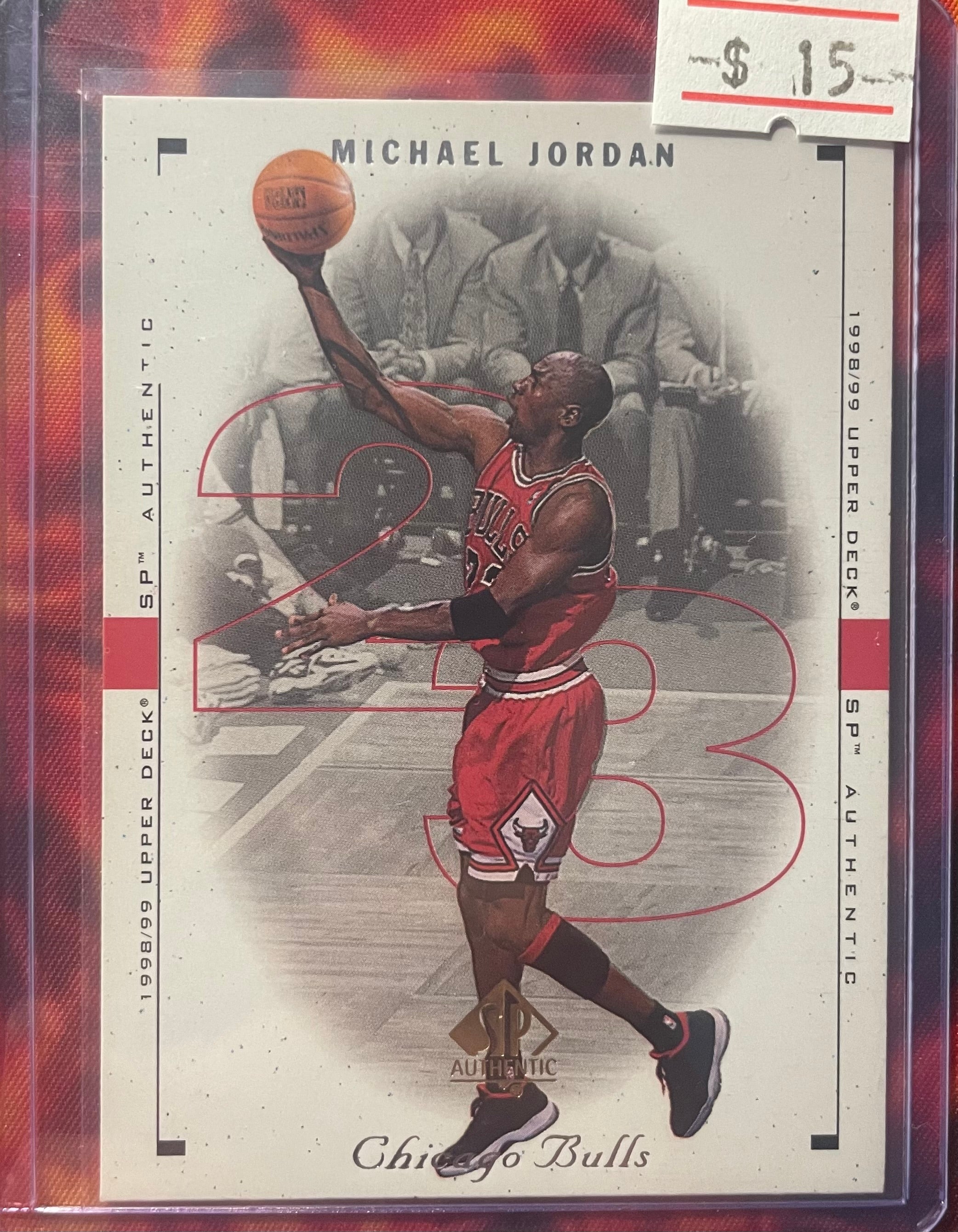 Michael Jordan UpperDeck SP Authentic 98-99