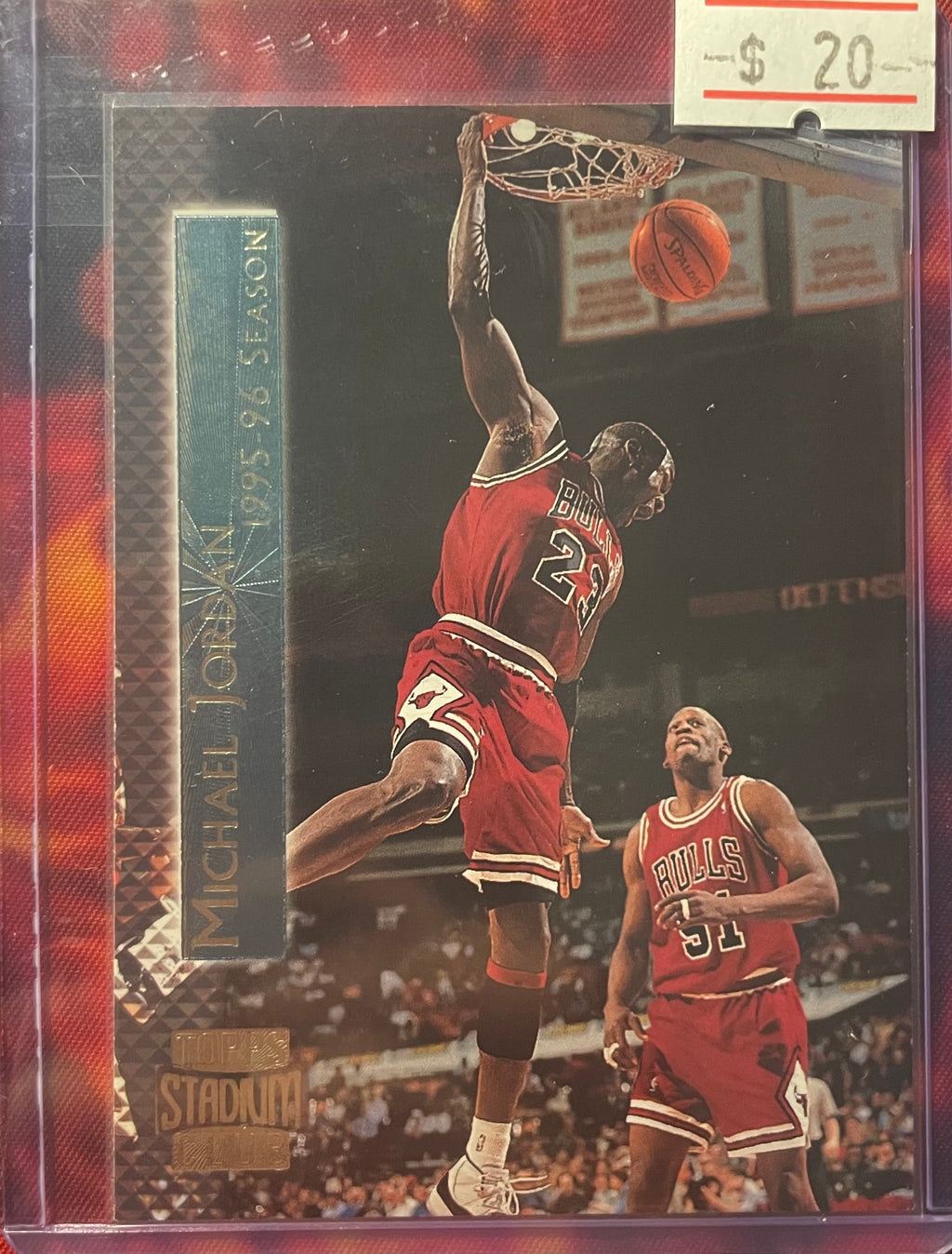 Michael Jordan Topps Stadium Club 95-96 Shinning Moments