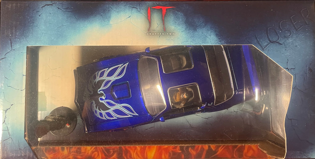 PennyWise & Henry Bowers Pontiac Firebird Die Cast Figure