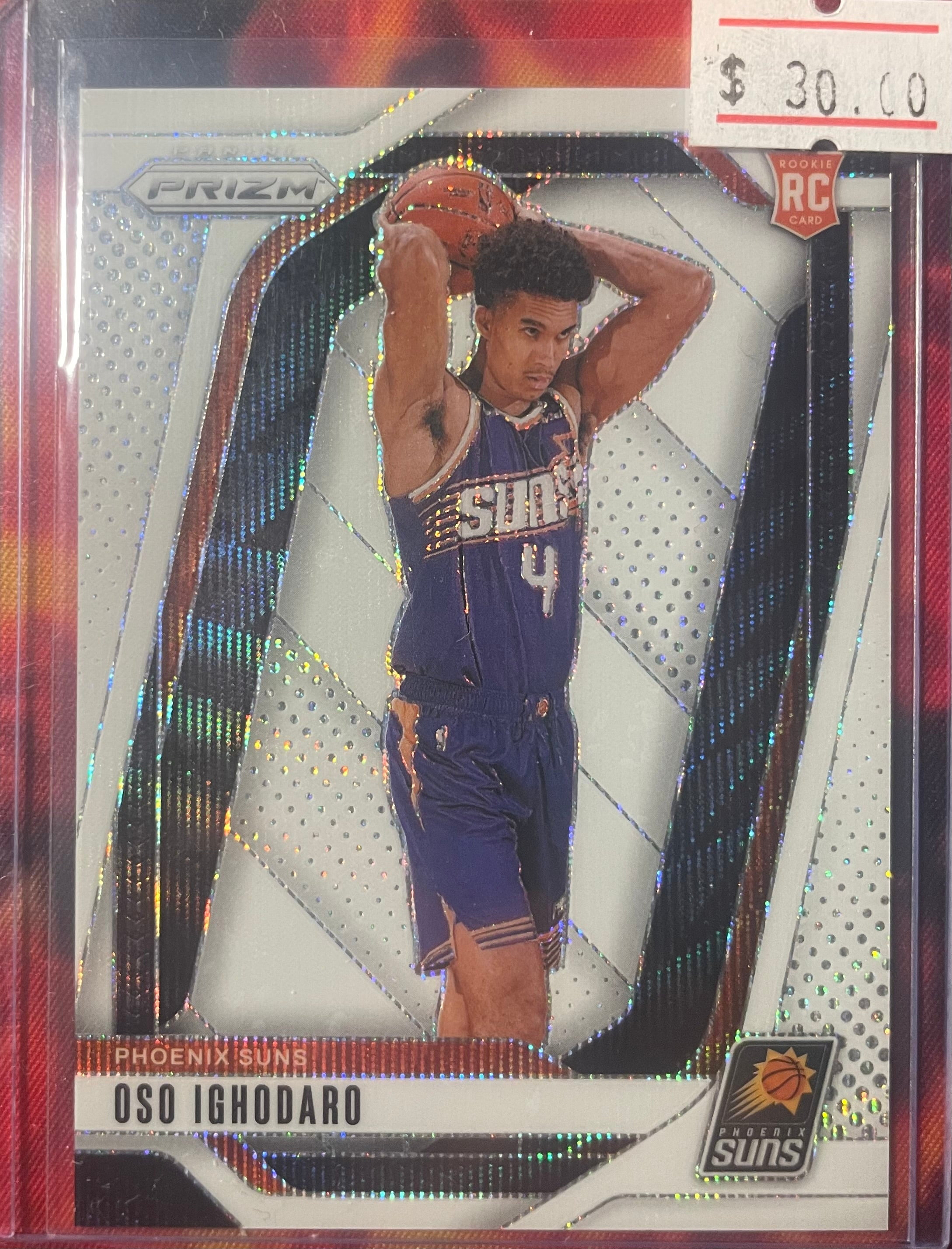 Oso Ighodaro Prizm 24-25 White Wave /38 RC