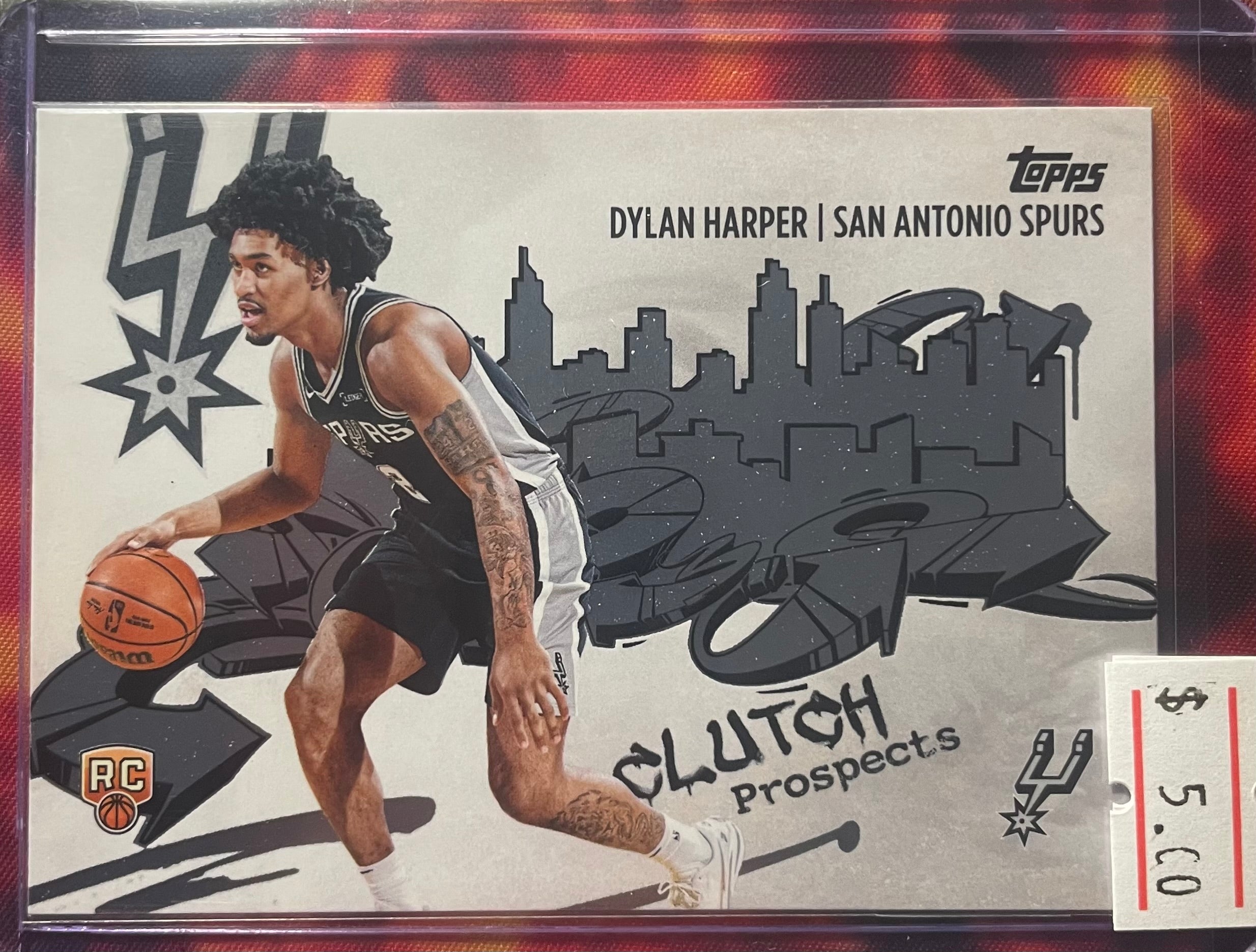 Dylan Harper Topps 25-26 Clutch Prospects RC