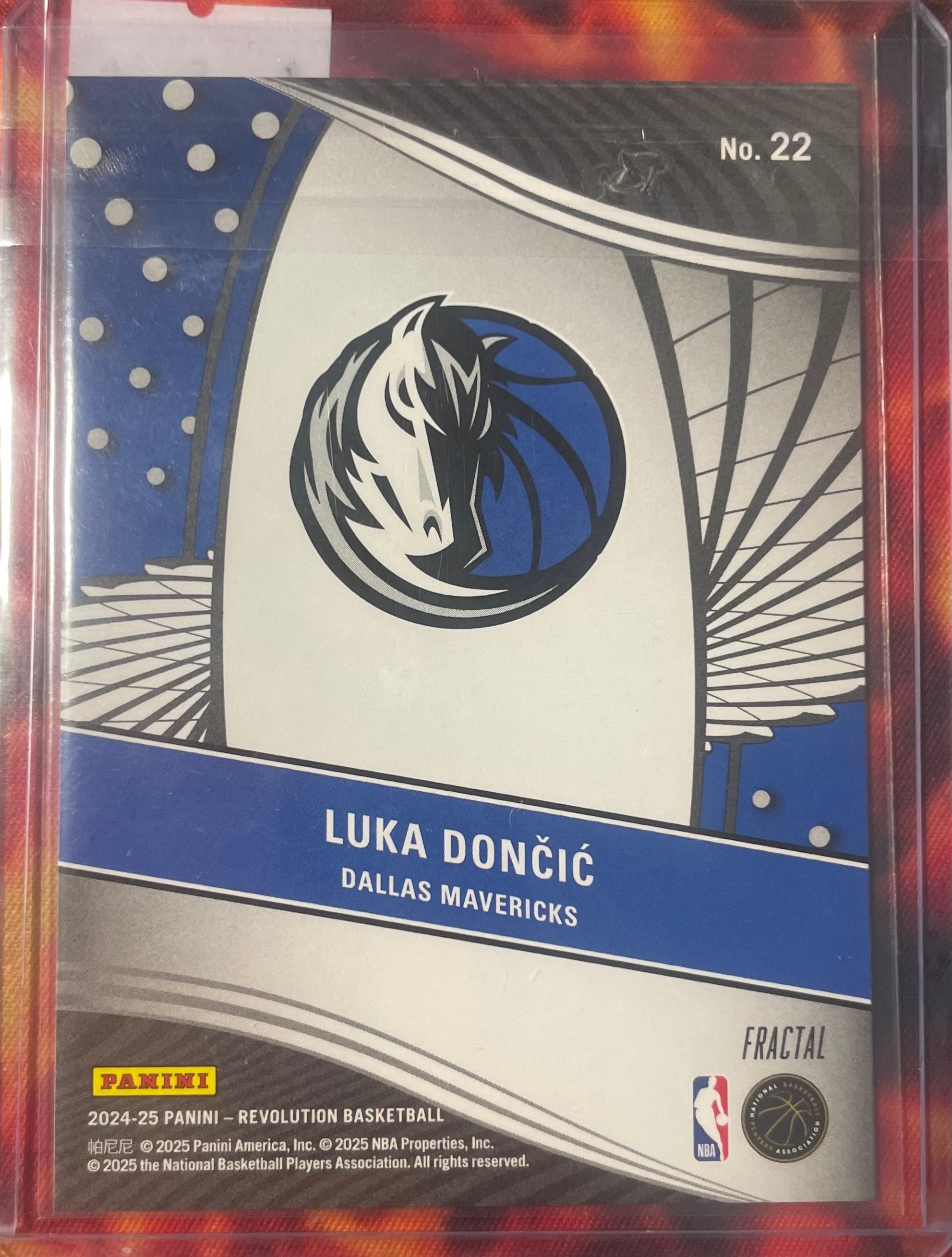 Luka Doncic Revolution 24-25 Supernova Fractal