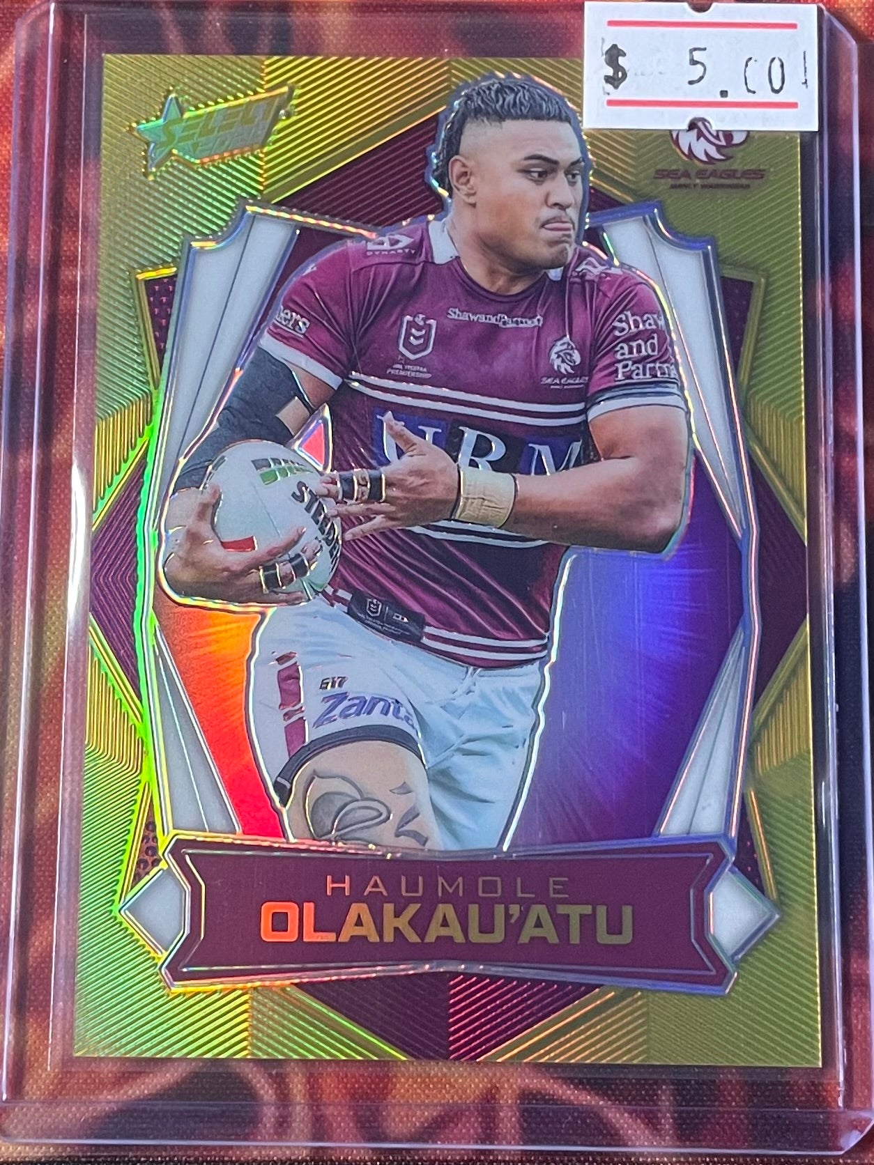 Haumole Olakau’atu Select NRL 2026 Gold Luminous 692 /725