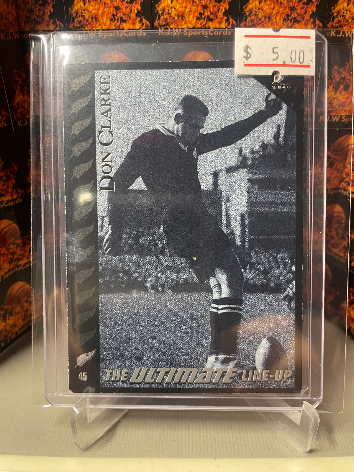 Don Clarke 1995 Contenders All Blacks
