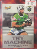 Jarrod Crocker Select NRL 2012 Try Machine In Person Autograph
