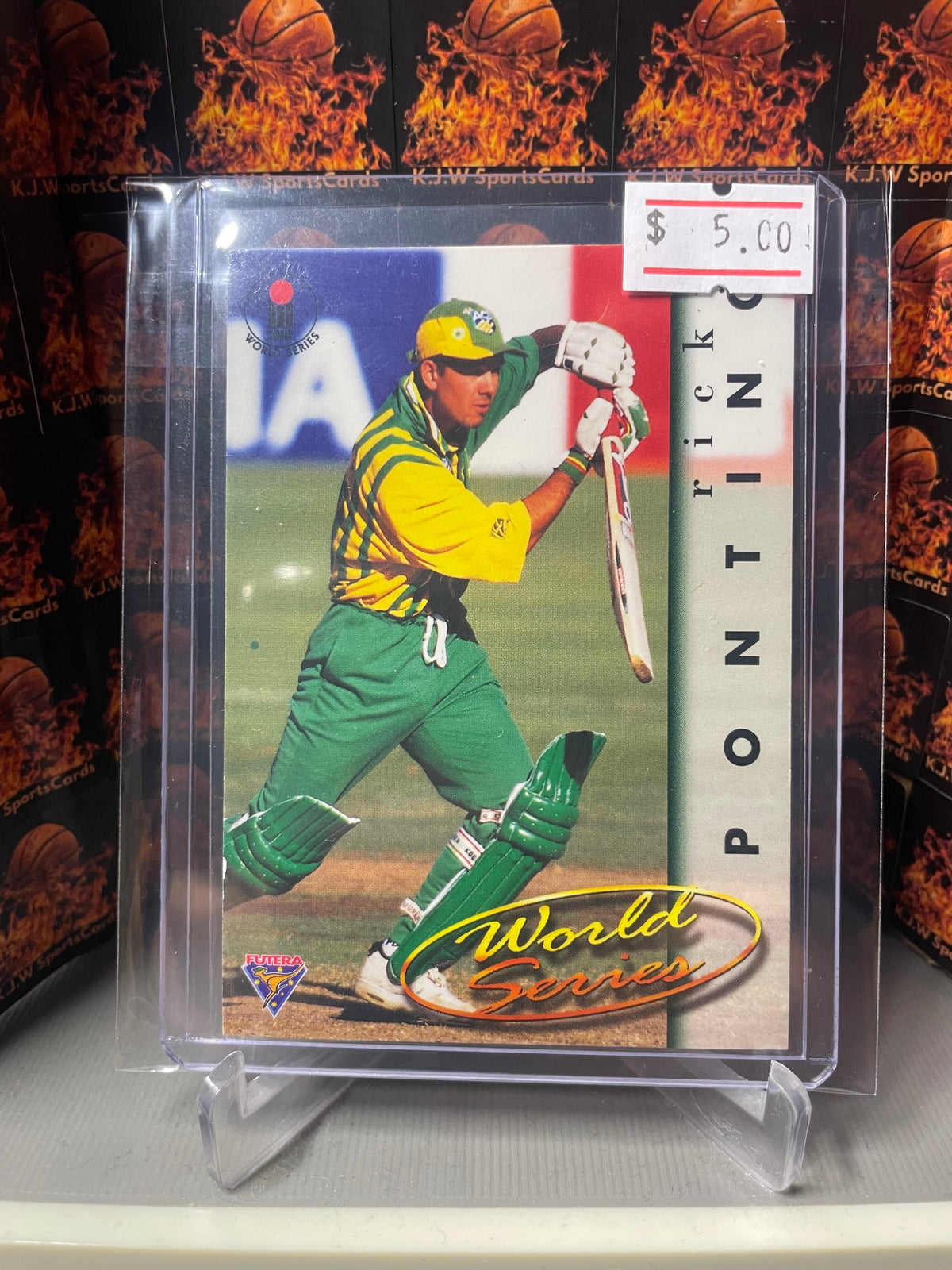 Ricky Ponting 1996 Futura World Series