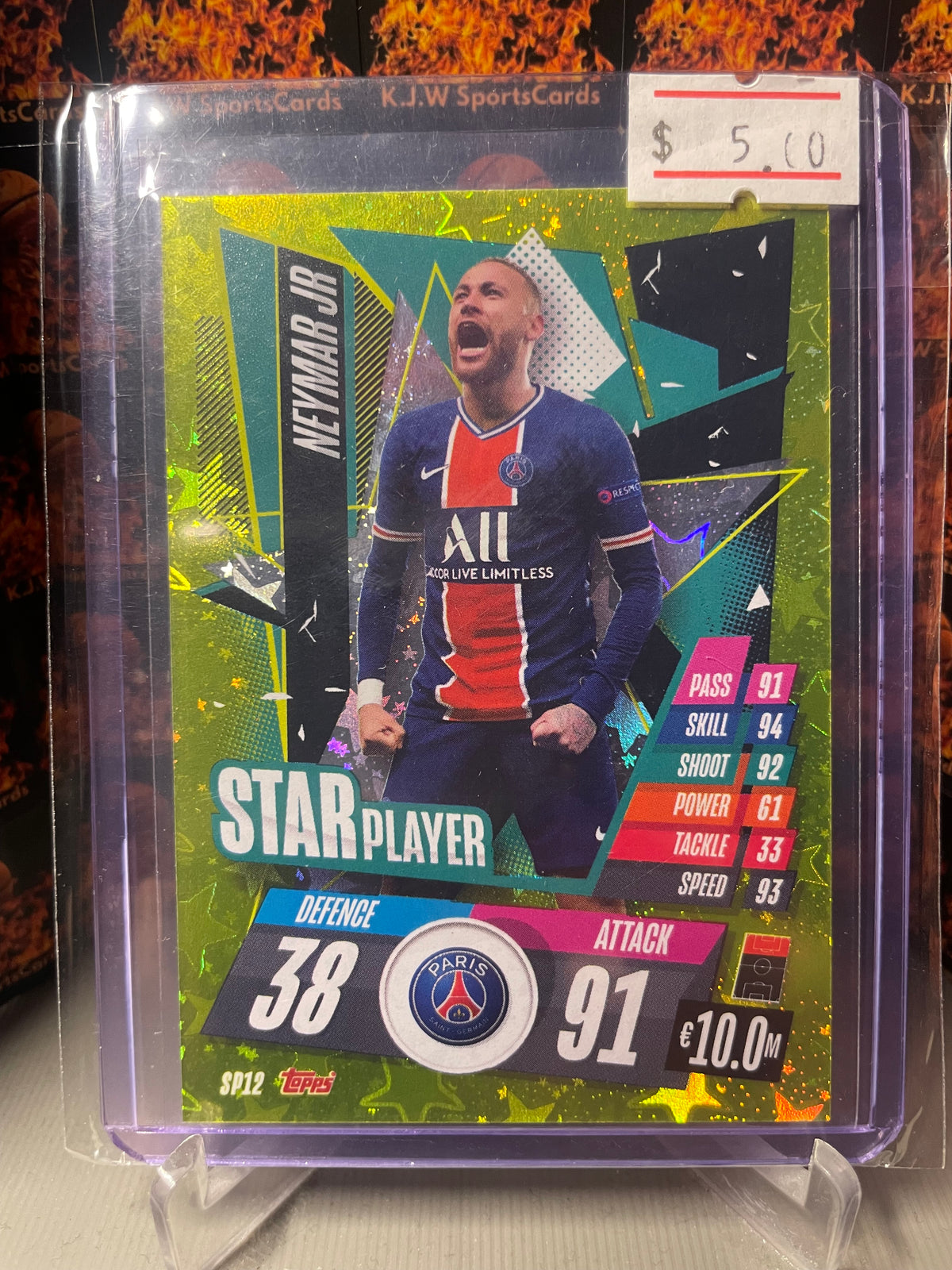 Neymar Jr Stat Attack Star Player