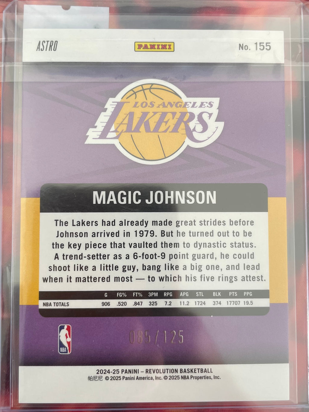 Magic Johnson Revolution 24-25 Legends Green Stars /125