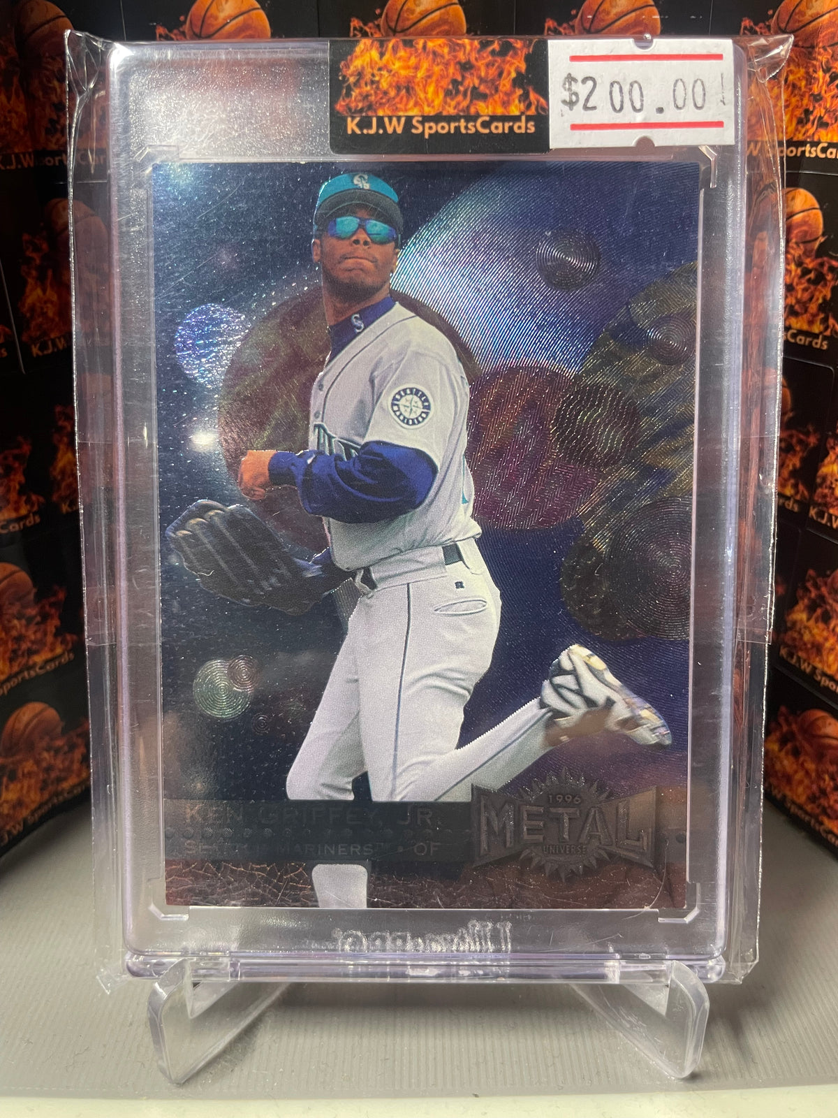 Ken Griffey Jr Fleer Metal 1997-98