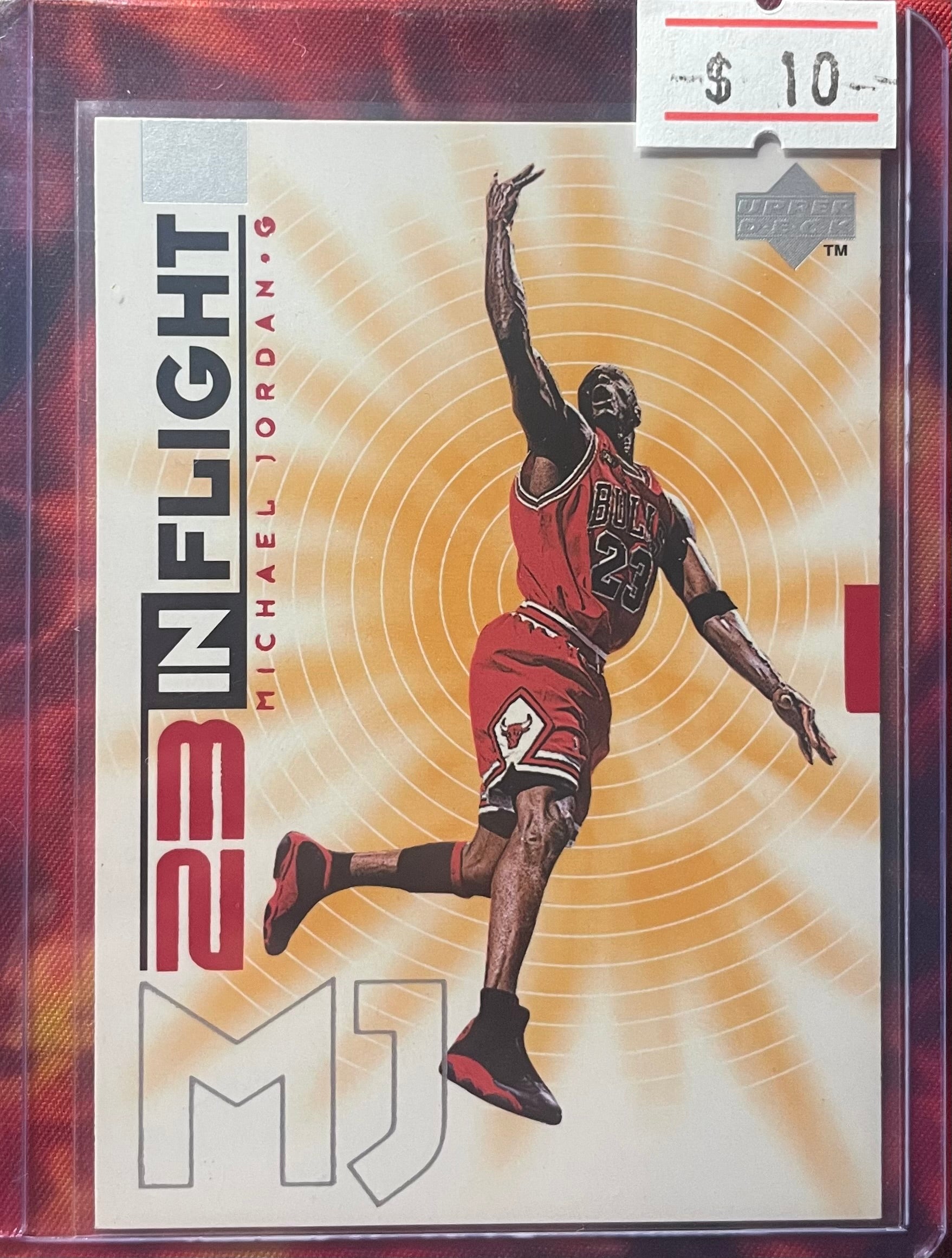 Michael Jordan UpperDeck 1997-98 23 In Flight