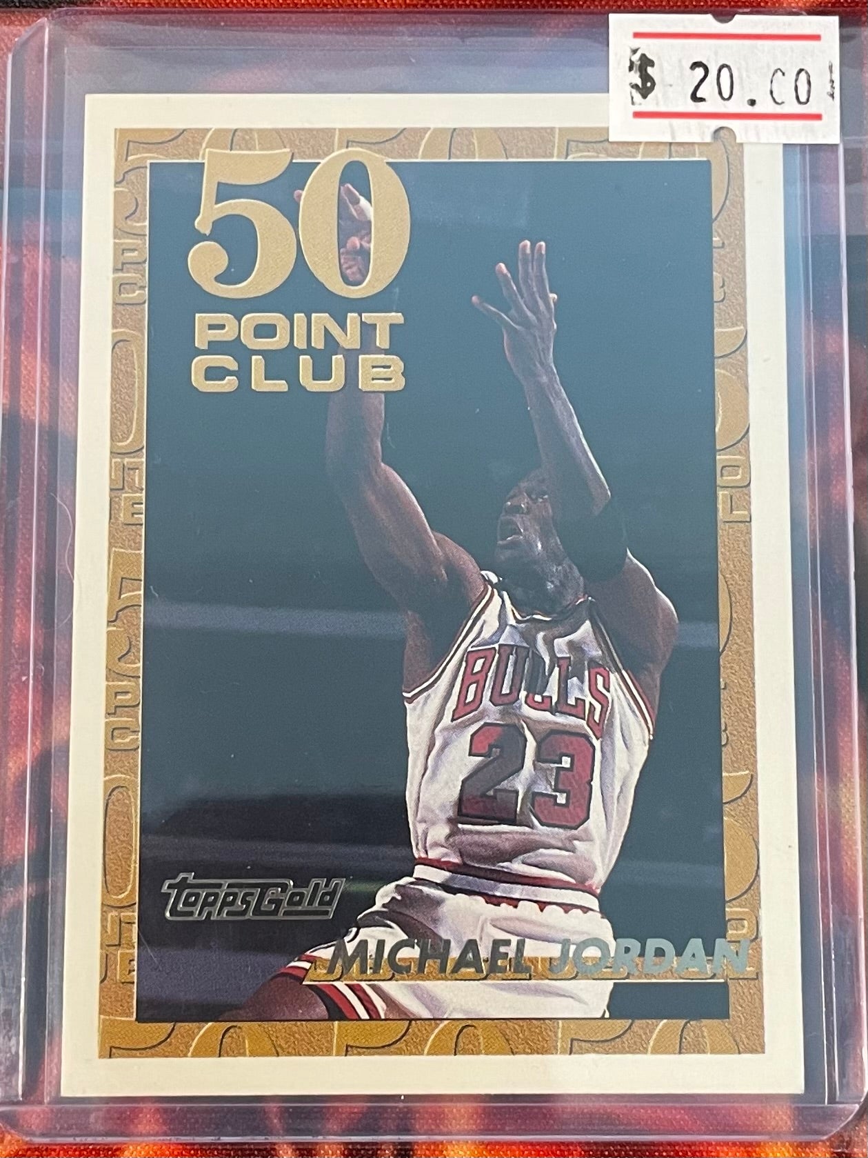 Michael Jordan Topps 92-93 50 Point Club ToppsGold