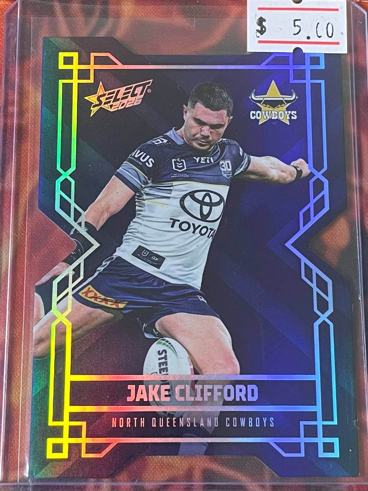 Jake Clifford Select NRL 2026 DieCut