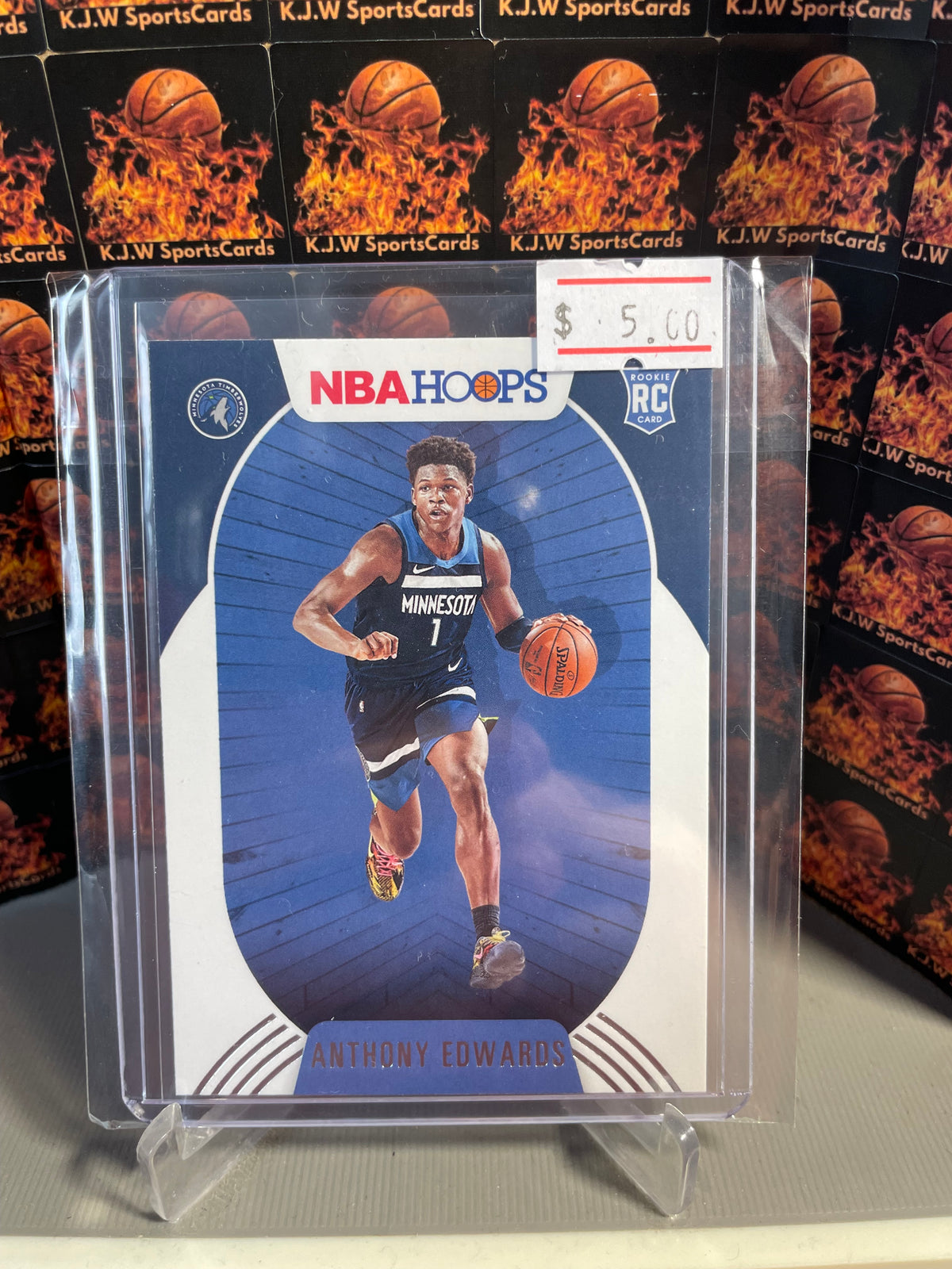 Anthony Edwards NBA Hoops 20-21 RC