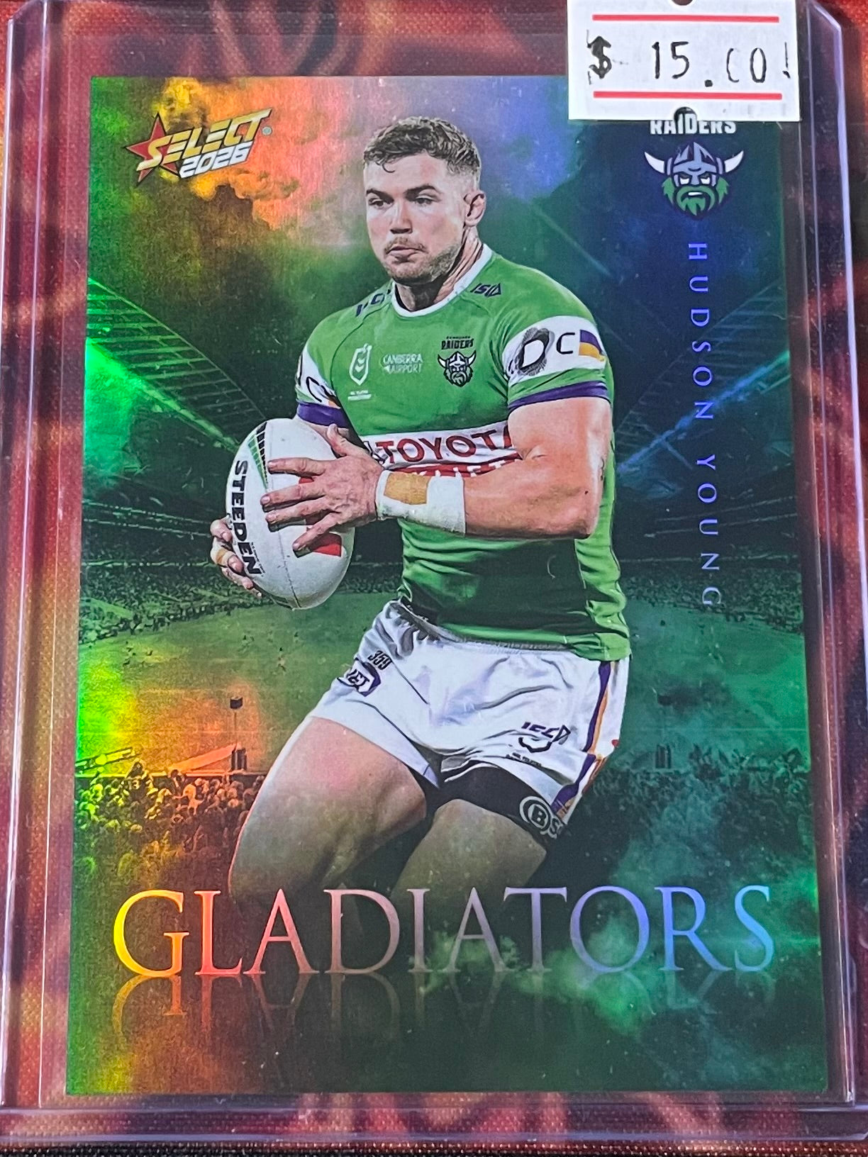 Hudson Young Select NRL 2026 Gladiators 485/599