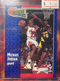 Michael Jordan fleer 91-92 League Leaders