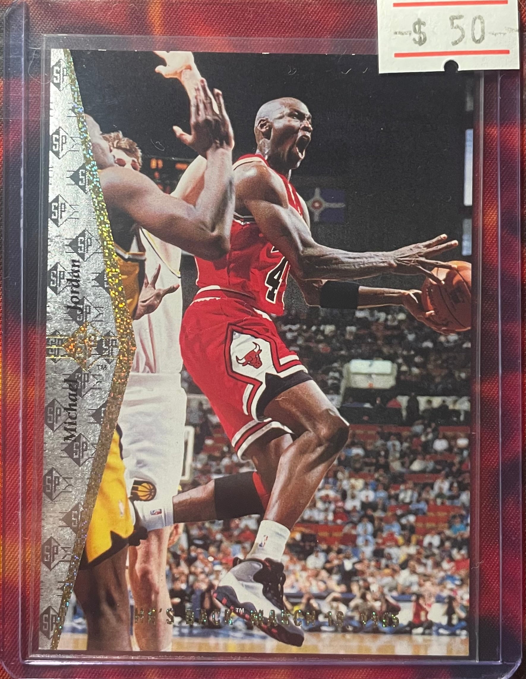 Michael Jordan UpperDeck 94-95 He’s Back March 19th 1995