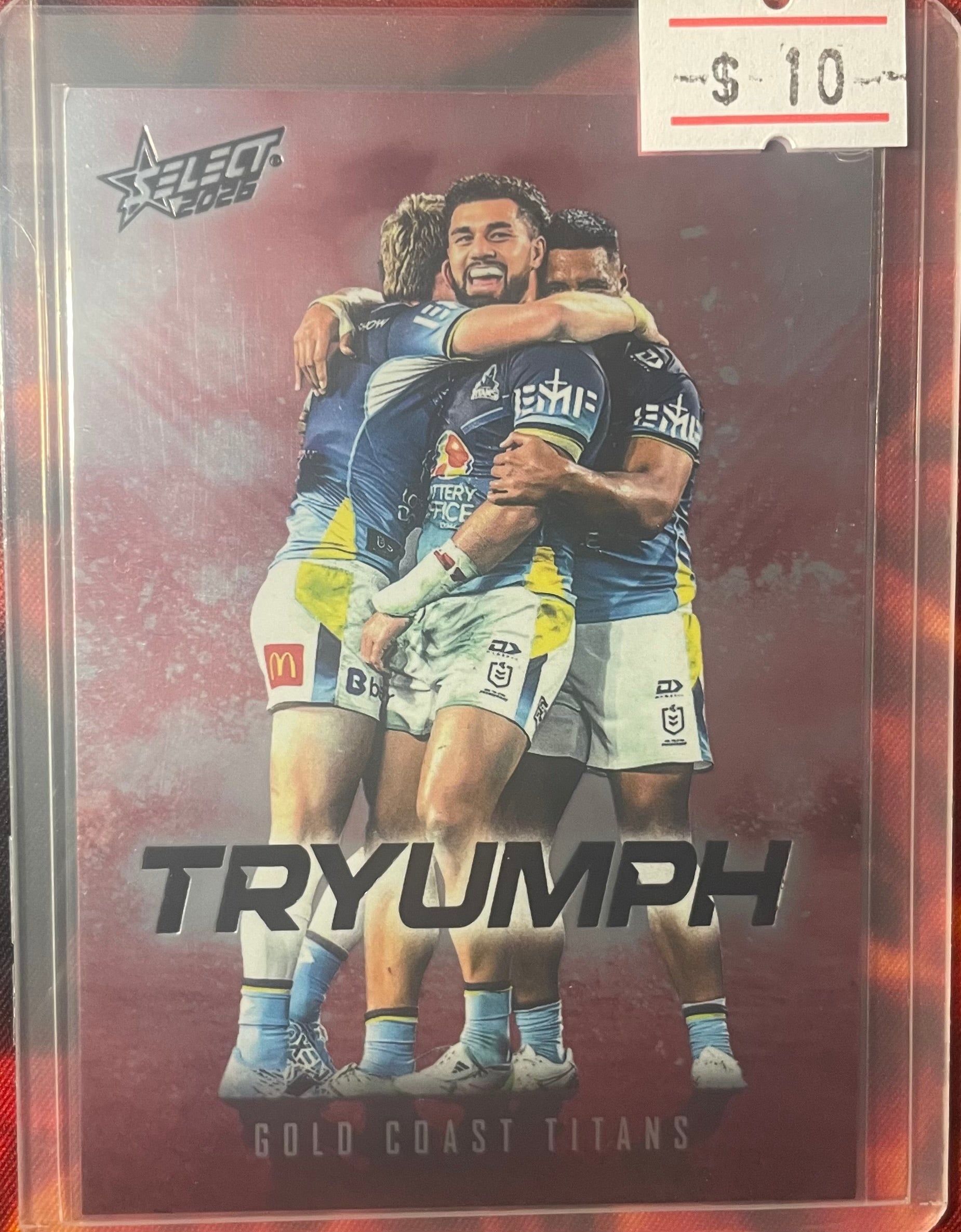 Gold Coast Titans Select NRL 2026 Tryumph