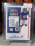 Austin Mack Contenders 2020 Rookie ticket auto