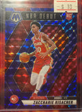 Zaccharie Risacher Mosaic 24-25 NBA Debut Blue /199 RC