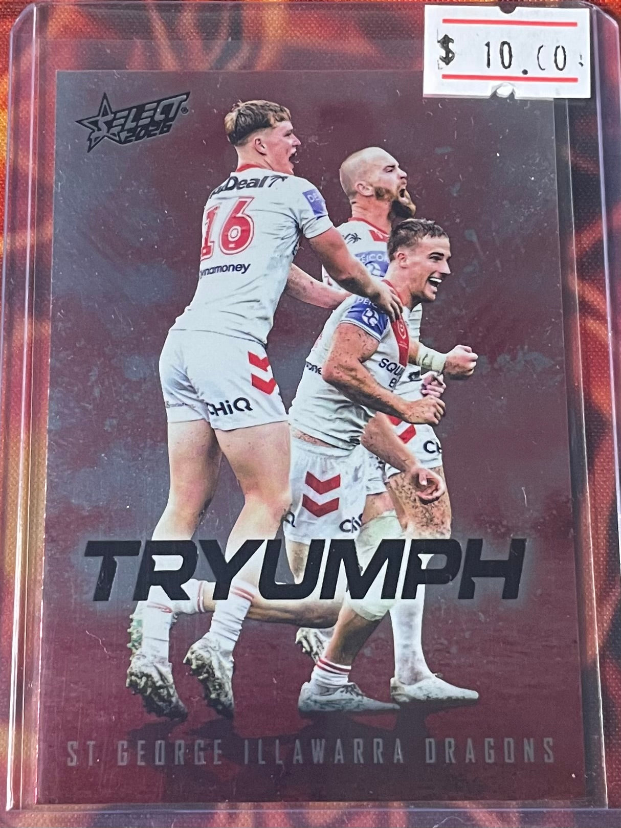 St George Illawarra Dragons Select NRL 2026 Tryumph