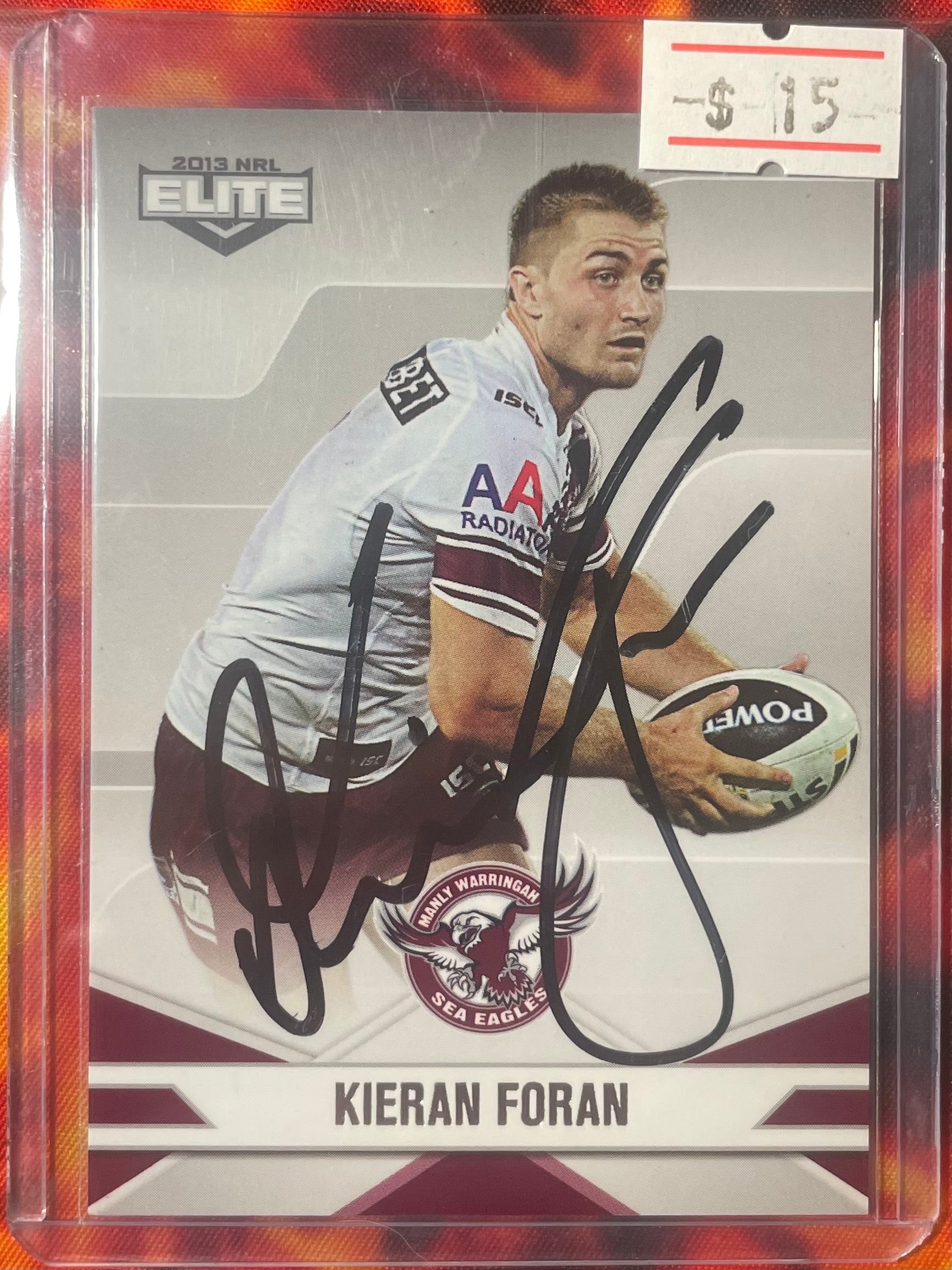 Kieran Foran Elite NRL 2013 In Person Autograph