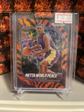 Metta World Peace 25-26 Prizm SSP Tiger Print