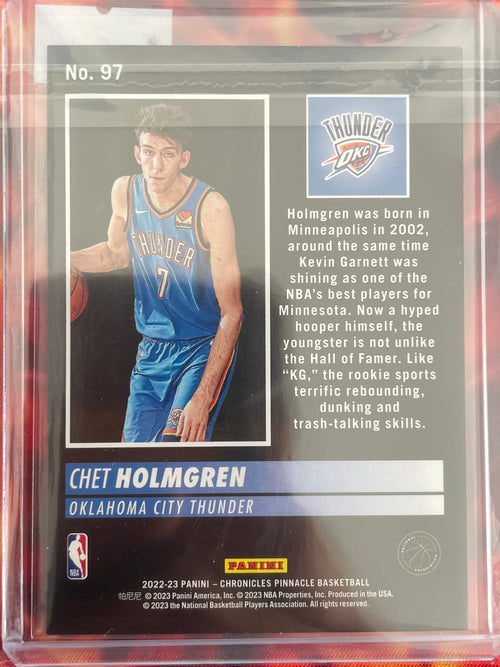 Chet Holmgren Chronicles 22-23 Pinnacle RC