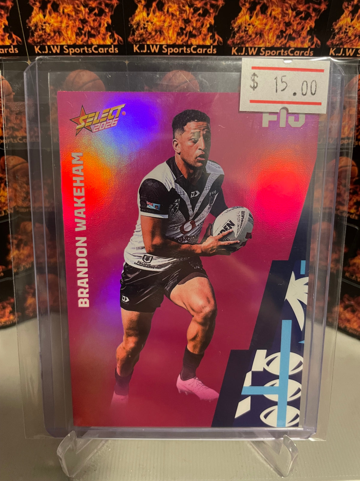 Brandon Wakeham Select 26 RLWC Pink Parallel /345