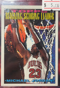 Michael Jordan Topps 93-94 Reigning Scoring Leader