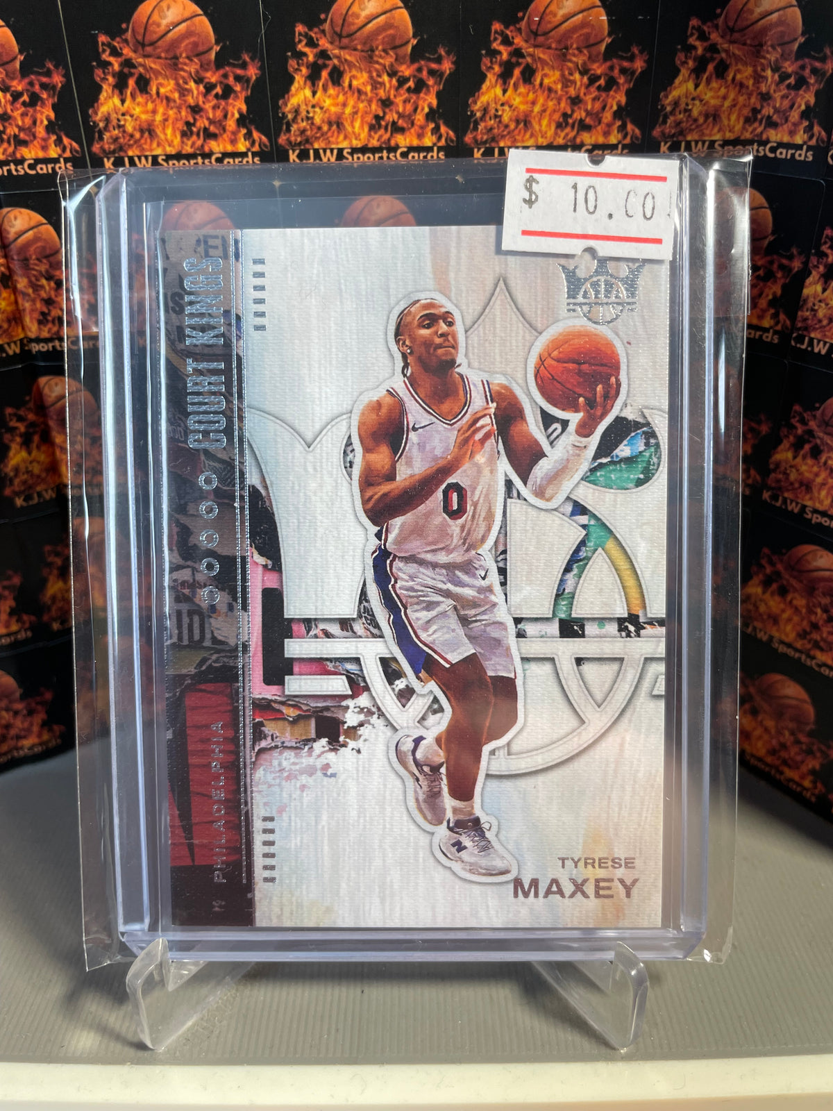 Tyrese Maxey Court Kings 25-26 #/299