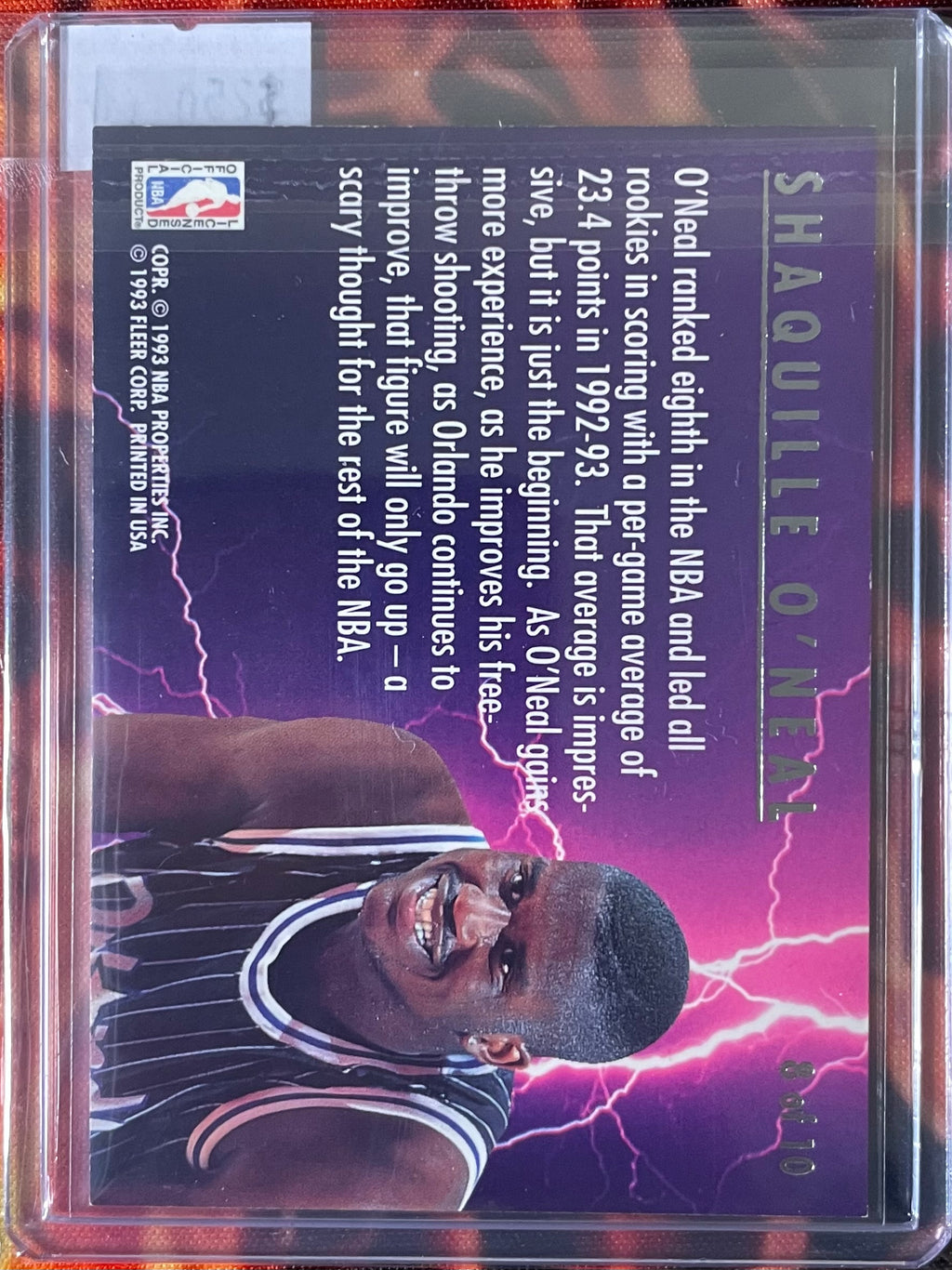 Shaquille O’Neal Fleer Ultra 92-93 Scoring Kings