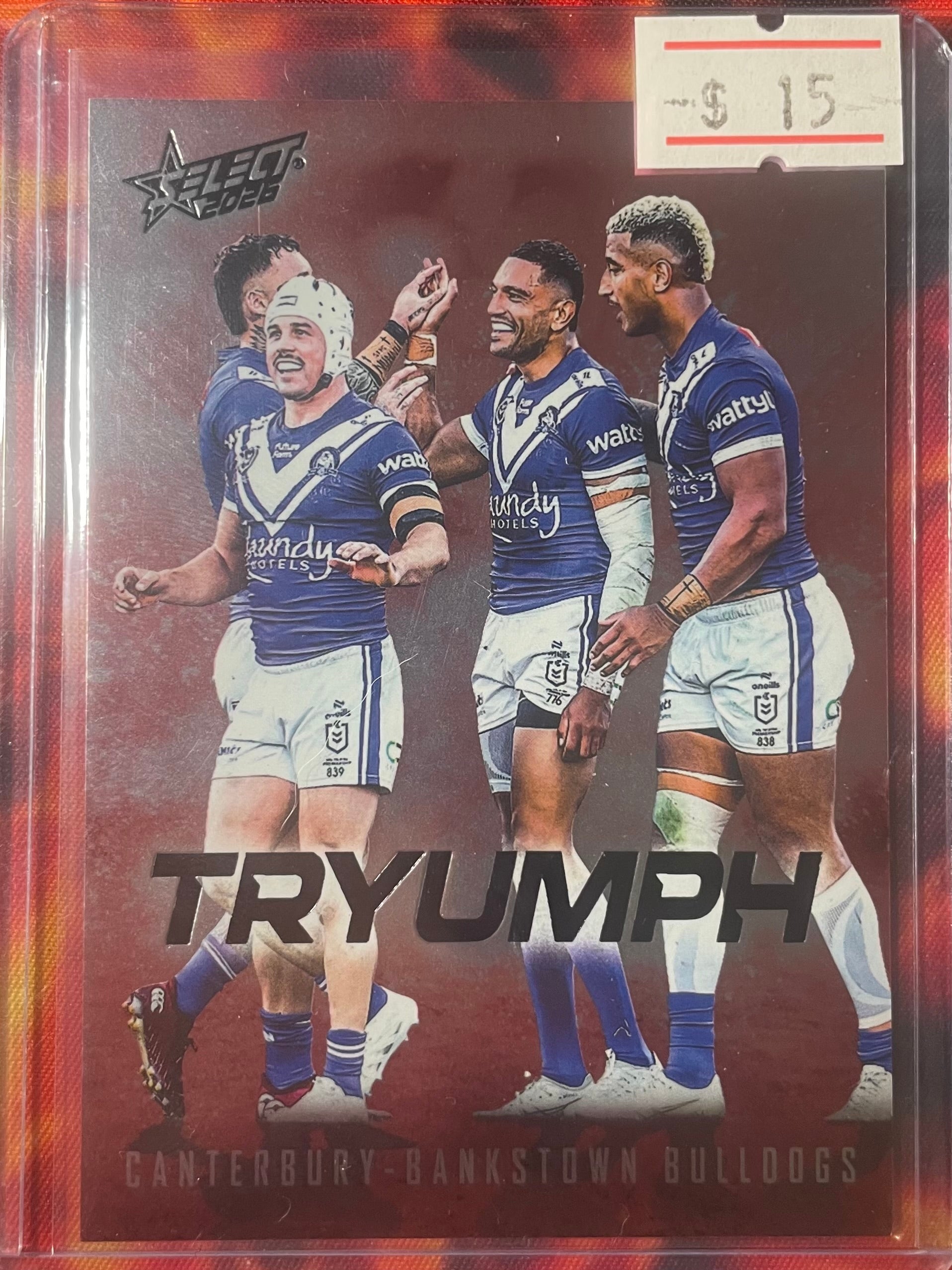 Bulldogs Select NRL 2026 Tryumph