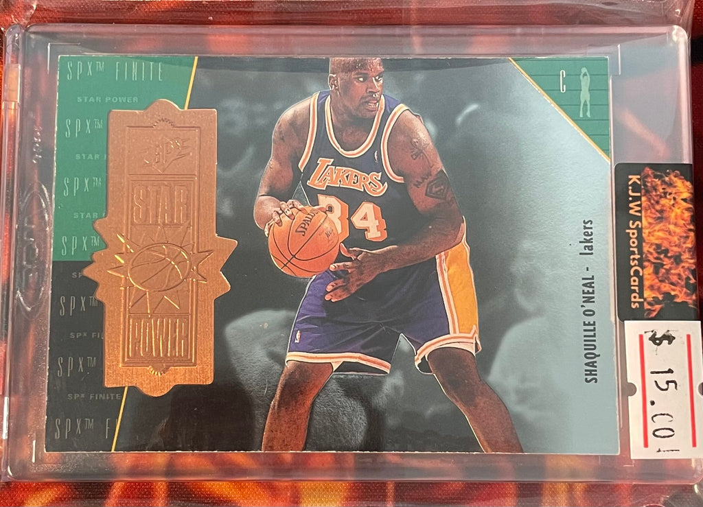 Shaquille O’neal SPx Finite Star Power Bronze /5400